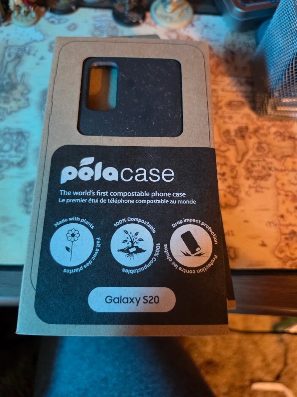 Pela case for Samsung Galaxy S20 - Black